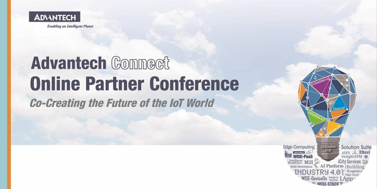 Pridružite se mednarodni spletni konferenci Advantech Connect, 24. februar  - 6. maj 2021