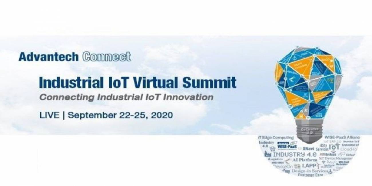 Vabljeni na Advantech Industrial IoT Virtual Summit, 22. – 25. September 2020