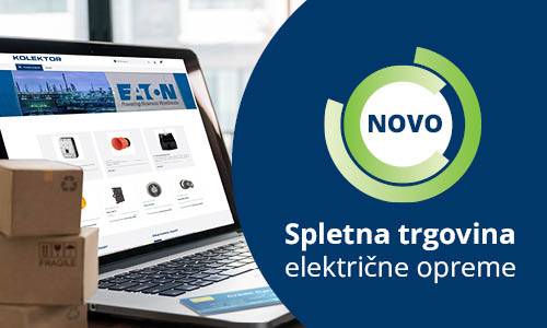 Nova B2B spletna trgovina za električno opremo