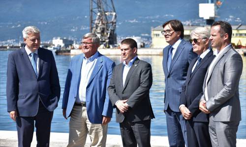 Podpis pogodbe za 35-milijonski projekt v Luki Rijeka