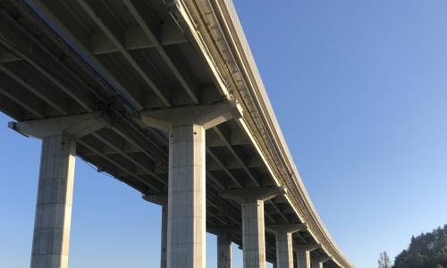 Completed restoration of a nearly half a century old viaduct