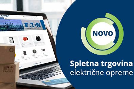 Nova B2B spletna trgovina za električno opremo